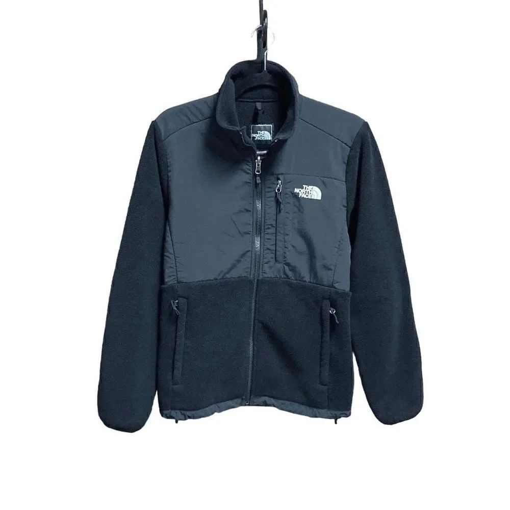 The North Face Black Polartec Fleece Jacket Size Medium